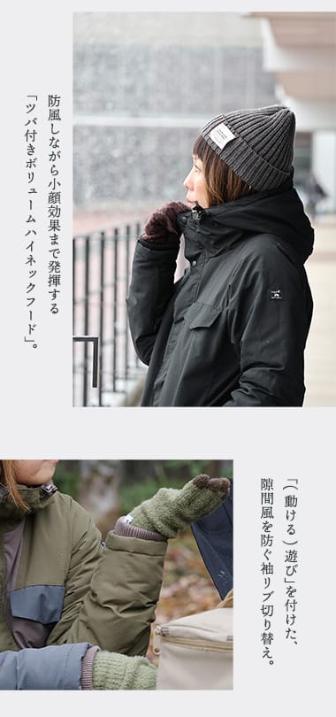 マウンテンパーカー メンズ レディース 暖かい 裏ボア フルライニング