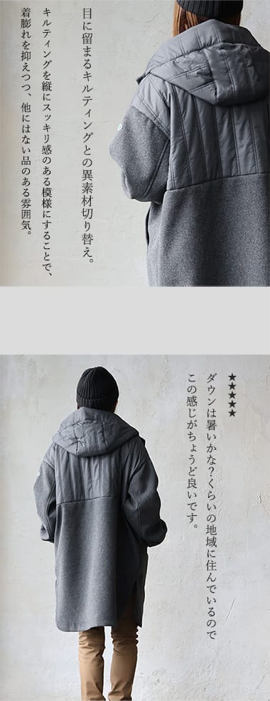 コート レディース 冬 着痩せ メルトンコート 裏地付き アウター